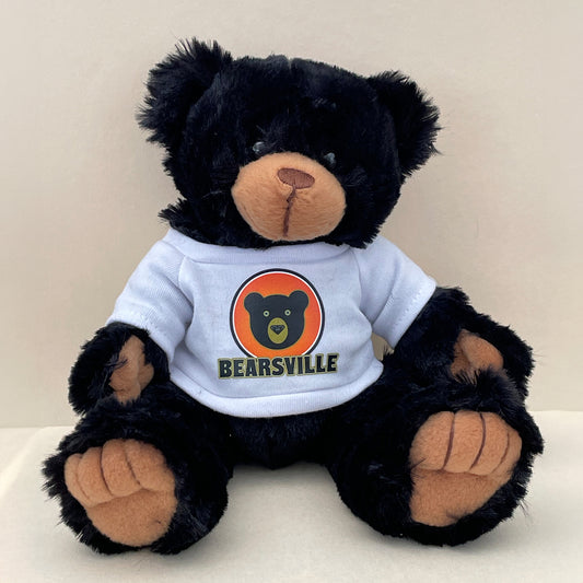 Bearsville Bear wearing Bearsville Tee Shirt